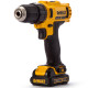 Perceuse visseuse ss fil dewalt 10.8 v+2 batteries 2.0 ah lithium éclairage led chargeur rapide mallette 