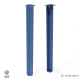 Lot de 2 pieds DECO-GEM pour table basse en acier Jaspe, H.71 cm Bleu