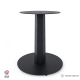 Pied central DECO-GEM pour table basse en acier à visser Zircon, H.86 cm Noir