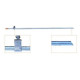 Piquet de terre cruciforme 150 cm - 93776 