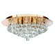 Plafonnier 6 ampoules hanna - Coloris au choix Or