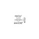 Plafonnier blanc nickel side 1 ampoule 