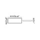 Plafonnier blanc sogo l19 cm 