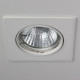 Plafonnier blanc techno 1 ampoule 2 cm 