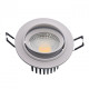 Plafonnier blanc techno 1 ampoule 6 cm 