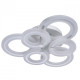 Plafonnier blanc techno   13 cm 