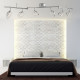 Plafonnier chrome 6 gyro led 