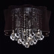 Plafonnier chromé elegance 5 ampoules 33 cm 