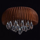 Plafonnier chromé elegance 9 ampoules 32 cm 
