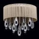Plafonnier chromé elegance 9 ampoules 46 cm 