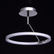 Plafonnier chromé megapolis 1 ampoule 32 cm 