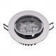 Plafonnier chromé techno 5 ampoules 4 cm 