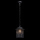 Plafonnier d'extérieur noir street 1 ampoule 92 cm 