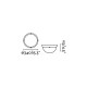 Plafonnier de jardin blanc dakyu 2 ampoules 