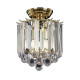 Plafonnier fargo, 2 ampoules - Coloris au choix Laiton