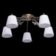 Plafonnier laiton classic 5 ampoules 26 cm 