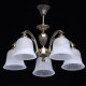 Plafonnier laiton classic 5 ampoules 36 cm 