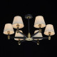 Plafonnier laiton neoclassic 6 ampoules 38 cm 