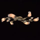Plafonnier multicouleur flora 6 ampoules 7 cm 