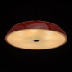Plafonnier rouge megapolis 5 ampoules 13 cm 