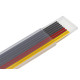 ETUI DE 9 MINES DE RECANGE (5 garphite - 2 rouge - 2 jaune) 