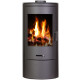 Poêle à bois rond orion 7kw / 10kw 