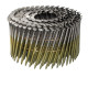 Pointes 16° 2.5x50 mm - Annelées Galvanisées en rouleaux plats fil métal - Carton de 9000 clous - ARCA - SPR2550AG 