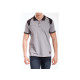 Polo renforcé rica lewis - homme - taille xl - stretch - gris - workpol 