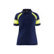 Polo Visible femme 35291050 - Couleur au choix Marine-Jaune-fluo