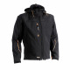 Veste softshell a capuche poseidon herock - Couleur et taille au choix Noir