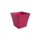Pot laurea carre 38x38x35cm chapelu- coloris au choix Framboise