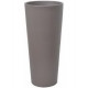 Pot rotomoulé alteo diametre 39cm h85cm chapelu-coloris au choix Taupe