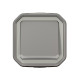 Poussoir no lumineux plexo complet saillie - gris (070010) 