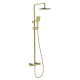 Ensemble de douche thermostatique extensible 3 Fonctions UP! Urban - Or Brossé - STANDARD HIDRAULICA - 61959 