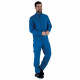 Pantalon homme basalte coton majoritaire - 1mimup - Taille et couleur au choix Bleu