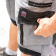 Bermuda de travail crusher - 1atbup - Taille et couleur au choix Beige-Noir