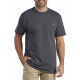 Tee-shirt poche logo homme - blanc - 2xl Gris-foncé