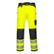 Pantalon de travail stretch holster haute visibilité pw3 pour femmes - Couleur et Taille au choix  Jaune-Noir