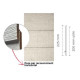 Lame simple CanExel® - Profil CED’R TEX - Paquet de 4 lames - Coloris au choix 