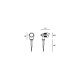 Projecteur de jardin minimal led 117 cm 1 ampoule 