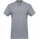 Polo de travail piqué manches courtes homme kariban 100% coton - Couleur et taille au choix Gris