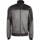 Veste de travail softshell bicolore Kariban (couleur au choix) Gris-Noir