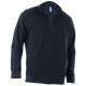 Veste de travail zippée Kariban unisexe French Terry (couleur au choix) Bleu-marine