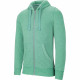 Sweat-shirt de travail zippé capuche kariban mélange - Coloris et taille au choix Vert