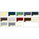 Vis bac acier SCELL-IT sommet nervuré Support bois - Ø6.3 x 130 mm - TH12 - Gris clair RAL7035 - Sachet de 100 - ZTW-63130-7035 