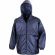 Veste coupe-vent de travail doublé filet result - Coloris et taille au choix Marine