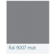 Bande de rive à rejet Vieo Edge Joris Ide - couleur au choix RAL9007-Aluminium mat