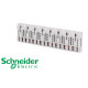 Répartiteur districlic 8 modules schneider resi9 xe 