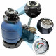 Filtre à sable système de filtration pompe de filtration pompe de piscine 6000 litres par heure 