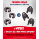 Sertisseuse M2X Virax + pince mère + 2 batteries + inserts au choix 